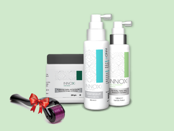 مجموعة إنوكس المتكاملة للعناية بالشعر (علاج، تغذية، حماية)